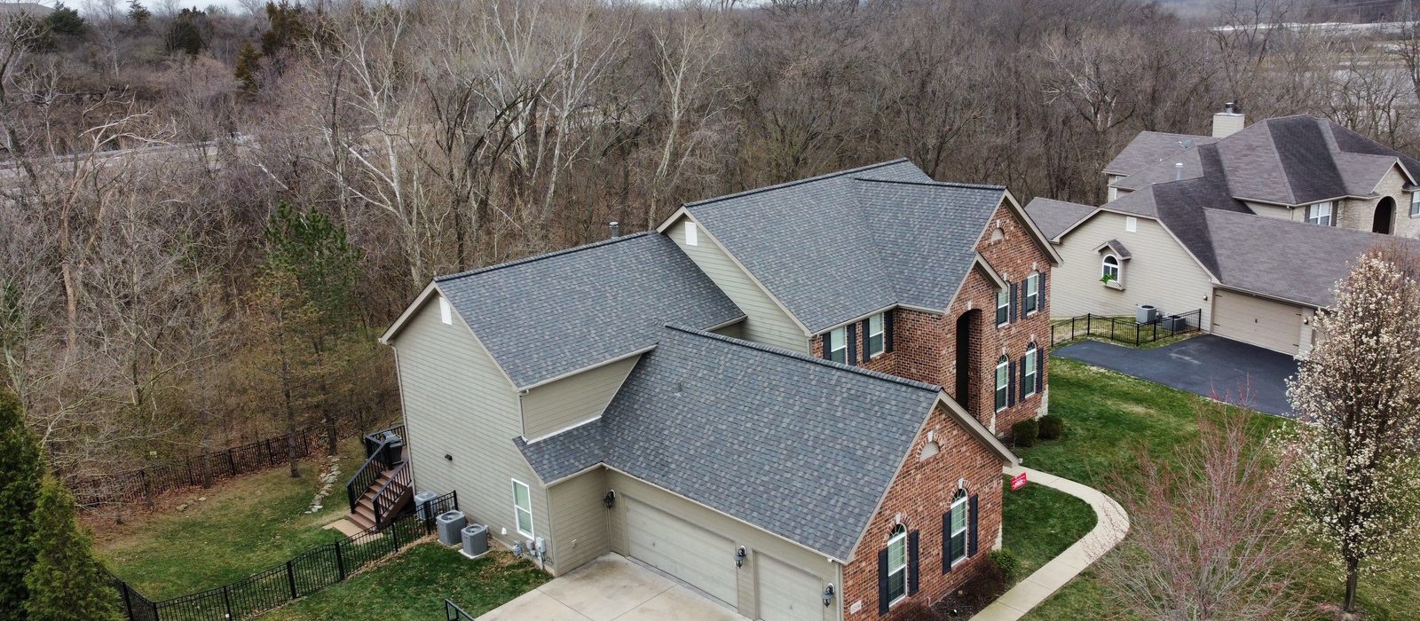A St. Louis-area home in Fenton, MO with new roof by Reliant Exteriors